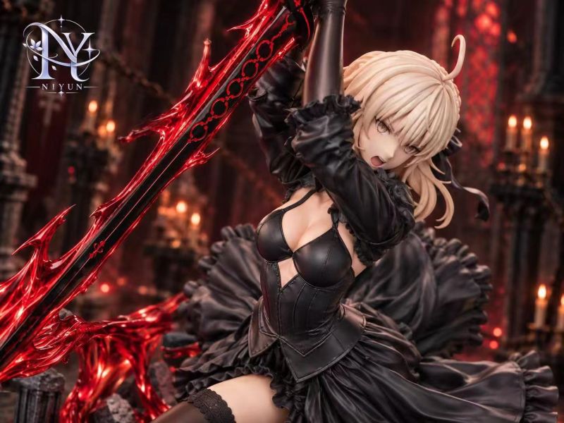 【預購】霓昀工作室> Fate > 1/6 黑呆 禮裙 saber LP-Studio,七龍珠,悟空,GK,玩具,收藏,擺件,模型,公仔,人偶,手辦,動漫