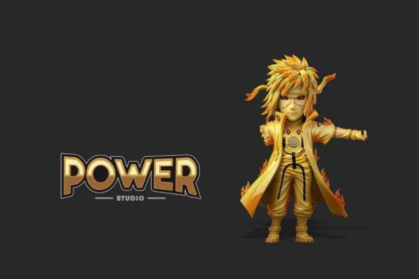 【補款】Power-Studio>火影忍者>波風水門 ＆ 漩渦鳴人 火影忍者,NARUTO,漩渦鳴人,波風水門,GK,玩具,模型,雕像,共鳴