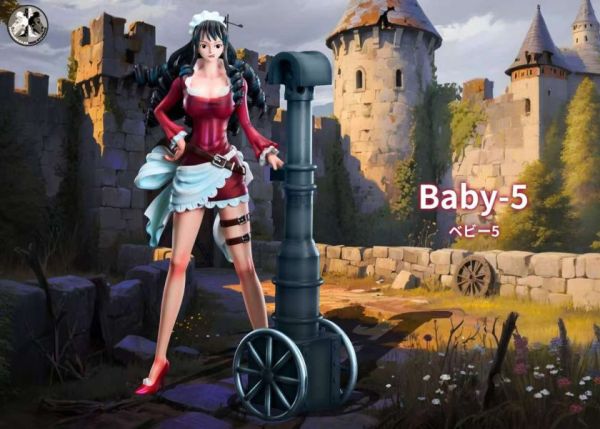 【售罄-代購/追加服務請洽客服】clone克隆人 > 海賊王 > 1/6 唐吉訶德家族第七~九彈 巴法羅&BABY5&賽尼奧爾 (多版本) 海賊王,巴法羅,BABY5,賽尼奧爾,GK,玩具,模型,雕像,共鳴