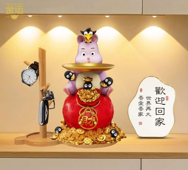 【預購】金運工作室 > 宮崎駿 > 神隱少女 托盤擺件 福袋坊寶寶 金運工作室,宮崎駿,神隱少女,坊寶寶,GK,玩具,收藏,擺件,模型,公仔,人偶,手辦,動漫