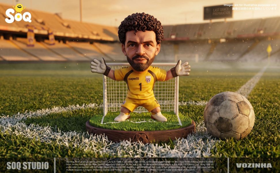 【預購】SOQ工作室 > 世足賽 > 維德角守門員 沃齊尼亞 JoyToon-Studio,世足賽,梅西,C羅,內馬爾,GK,玩具,收藏,擺件,模型,公仔,人偶,手辦,動漫