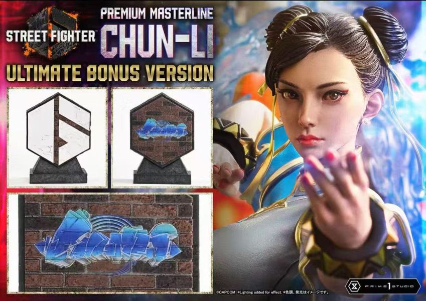 【預購】Prime 1 Studio > 快打旋風 > 1/4 春麗 (多版本) Prime 1 Studio,快打旋風,春麗,GK,玩具,收藏,擺件,模型,公仔,人偶,手辦,動漫