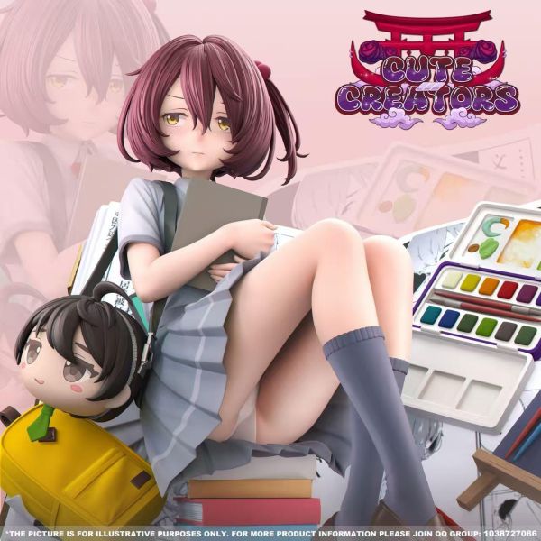 【預購】Cute Creators > 敗北女角太多了 > 1/6 小鞠知花 Cute Creators,敗北女角太多了,小鞠知花,GK,玩具,收藏,擺件,模型,公仔,人偶,手辦,動漫