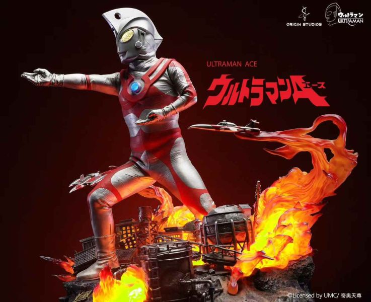 【預購】《正版授權》Origin-Studios>超人力霸王>艾斯場景 