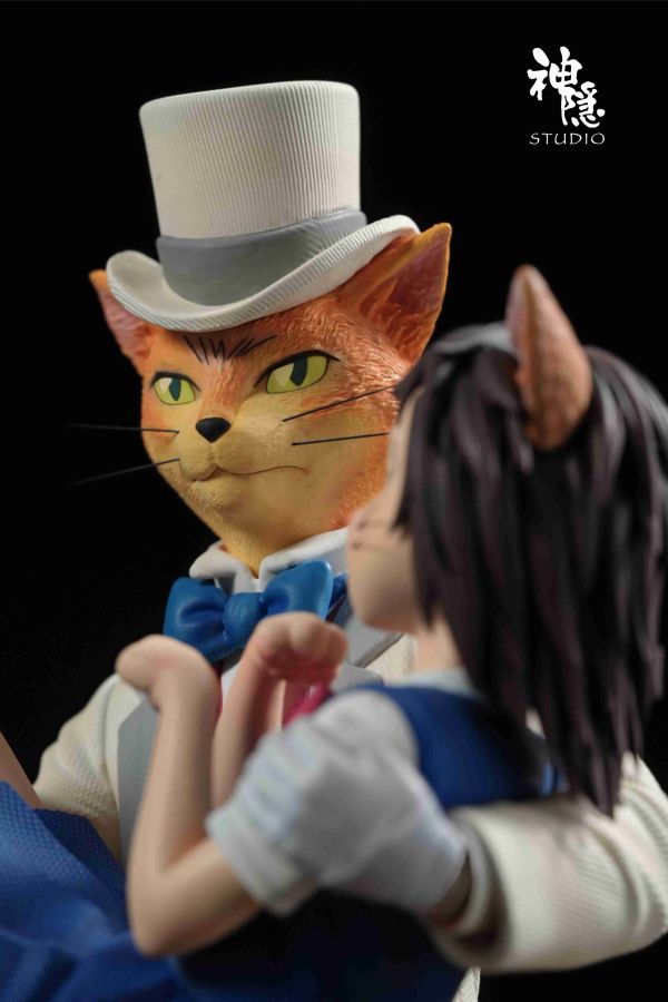 【預購】神隱工作室 > 宮崎駿 >擁抱系列 貓的報恩 磚塔上的誓約 吉岡春 & 貓男爵 POPO,鏈鋸人,蕾潔,GK,玩具,收藏,擺件,模型,公人偶,手辦,動漫