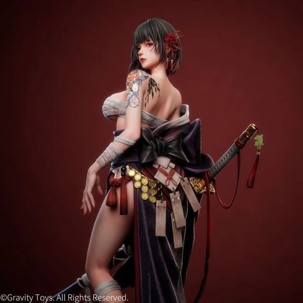 【補款】Gravity Toys>1/4 花魁 彼岸 花魁,彼岸,GK,玩具,模型,雕像,共鳴