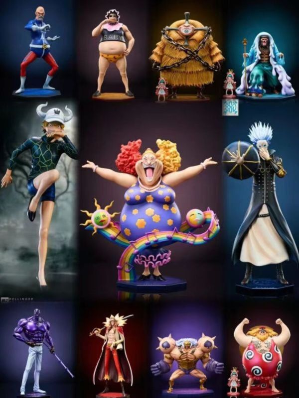 【預購】新世紀 & 天蠍社>海賊王>明哥團 4-11彈 海賊王,航海王,onepiece,明哥團,GK,玩具,模型,雕像,共鳴