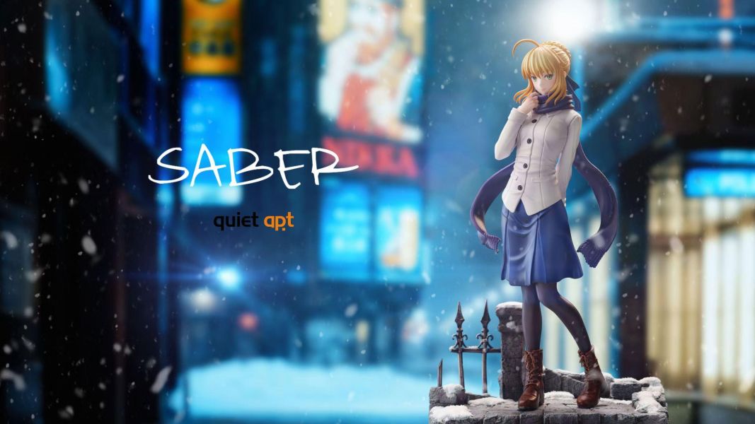 【預購】QuietArt > Fate > 1/6 冬夜 Saber 阿爾托莉雅·潘德拉貢 QuietArt,Fate,Saber,GK,玩具,收藏,擺件,模型,公仔,人偶,手辦,動漫