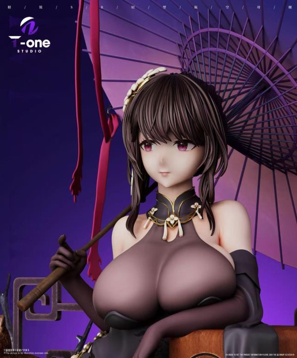 【預購】T-one-Studio > 碧藍航線 > 1/6 鎮海 艦娘 旗袍 Ver T-one-Studio, 碧藍航線,鎮海,GK,玩具,收藏,擺件,模型,公仔,人偶,手辦,動漫