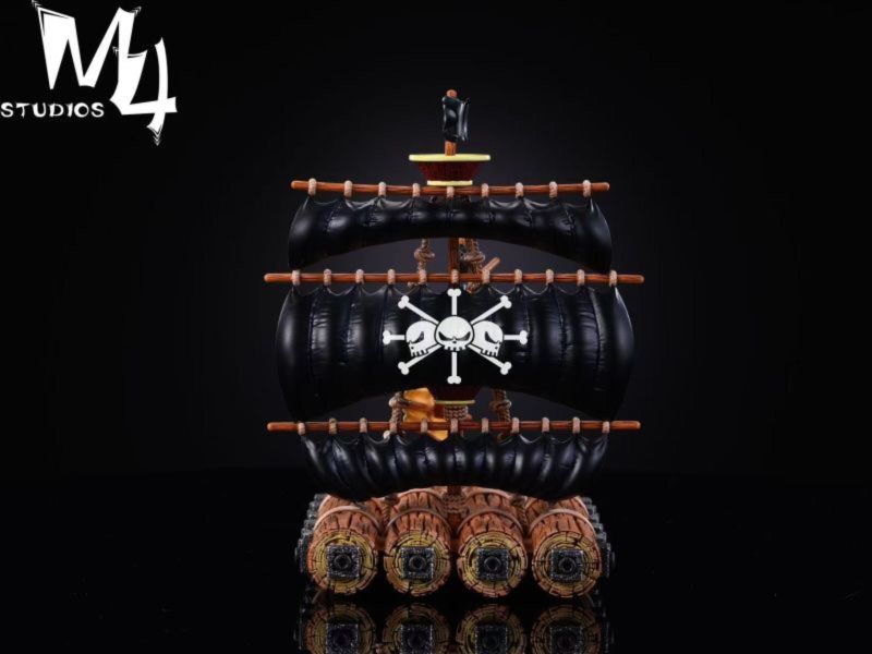 【預購】M4>海賊王>全員船系列第六彈 黑鬍子船 怪博士與機器娃娃,阿拉蕾,GK,玩具,模型,雕像,擺飾,收藏,共鳴