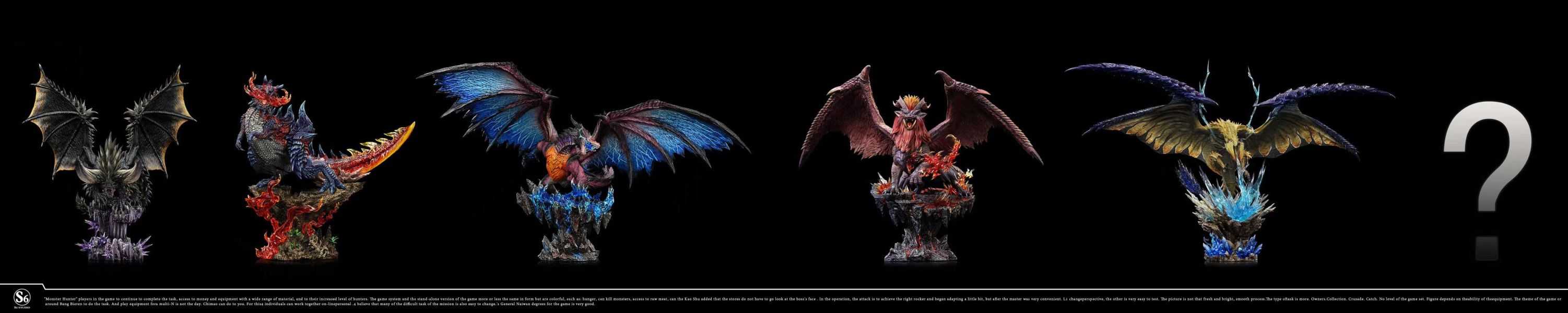 【預購】S6工作室 > 魔物獵人 > 煌雷龍 魔物獵人,煌雷龍,GK,玩具,模型,雕像,共鳴