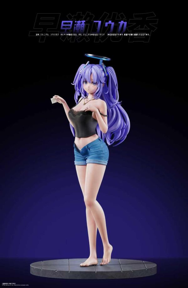 【預購】Bagel貝果 > 蔚藍檔案 > 1/6 早瀨優香 (雙版本) 迷因工作室,鳴潮,琳奈,GK,玩具,收藏,擺件,模型,公仔,人偶,手辦,動漫
