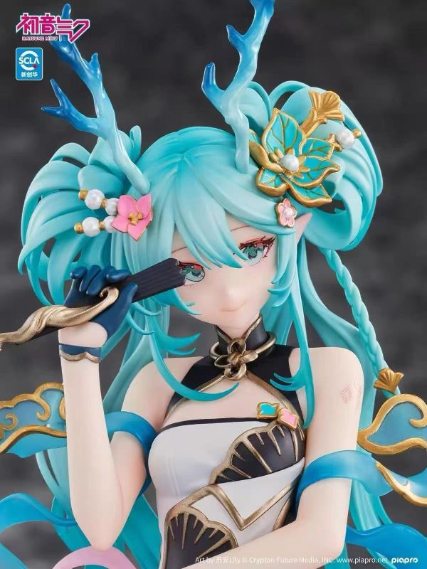 【預購】海洋堂 > 初音未來 > 1/7 青龍Ver.初音未來 海洋堂,初音未來,GK,玩具,收藏,擺件,模型,公仔,人偶,手辦,動漫