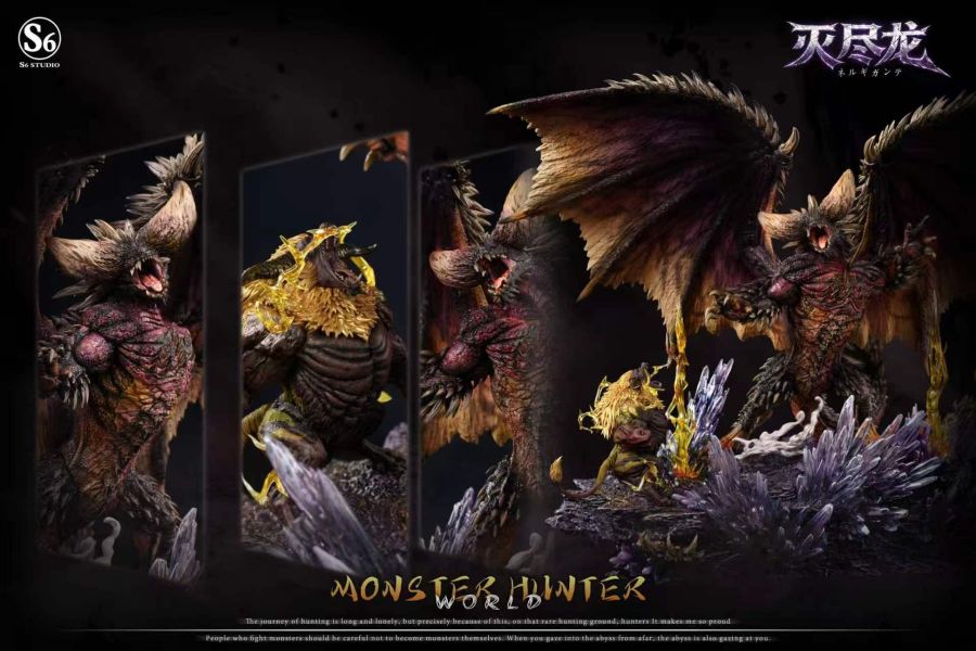 【預購】S6工作室 > 魔物獵人 > 滅盡龍+金獅子 S6工作室,魔物獵人,滅盡龍,金獅子,GK,玩具,收藏,擺件,模型,公仔,人偶,手辦,動漫
