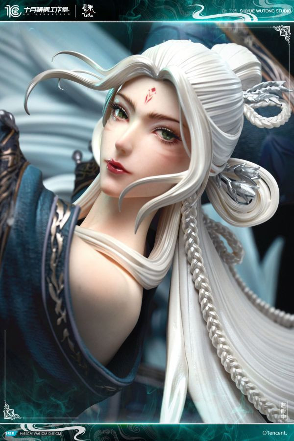 【預購】《正版授權》十月梧桐 & 騰訊視頻 > 誅仙 > 1/4 小白 誅仙,小白,GK,玩具,收藏,擺件