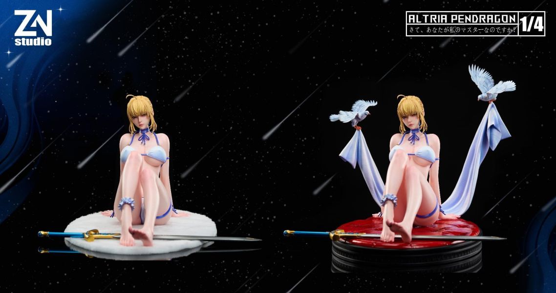 【預購】ZN-Studio > Fate > 1/4 誓約勝利的劍 Saber (雙版本) ZN-Studio,Fate,Saber,GK,玩具,收藏,擺件,模型,公仔,人偶,手辦,動漫