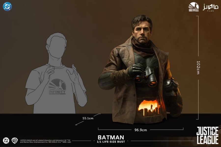 【預購】開天工作室 & Juxta Films > DC宇宙 > 1/1 查克·史奈德之正義聯盟 噩夢版蝙蝠俠 半身像 開天工作室,Juxta Films,DC宇宙,查克·史奈德之正義聯盟,蝙蝠俠,GK,玩具,收藏,擺件,模型,公仔,人偶,手辦,動漫