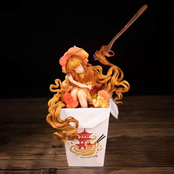【預購】WeArtDoing > 原創 > 沉睡魔咒 杯麵少女 海鮮濃湯 & 炒麵少女 經典醬汁 WeArtDoing,原創,沉睡魔咒,GK,玩具,收藏,擺件,模型,公仔,人偶,手辦,動漫