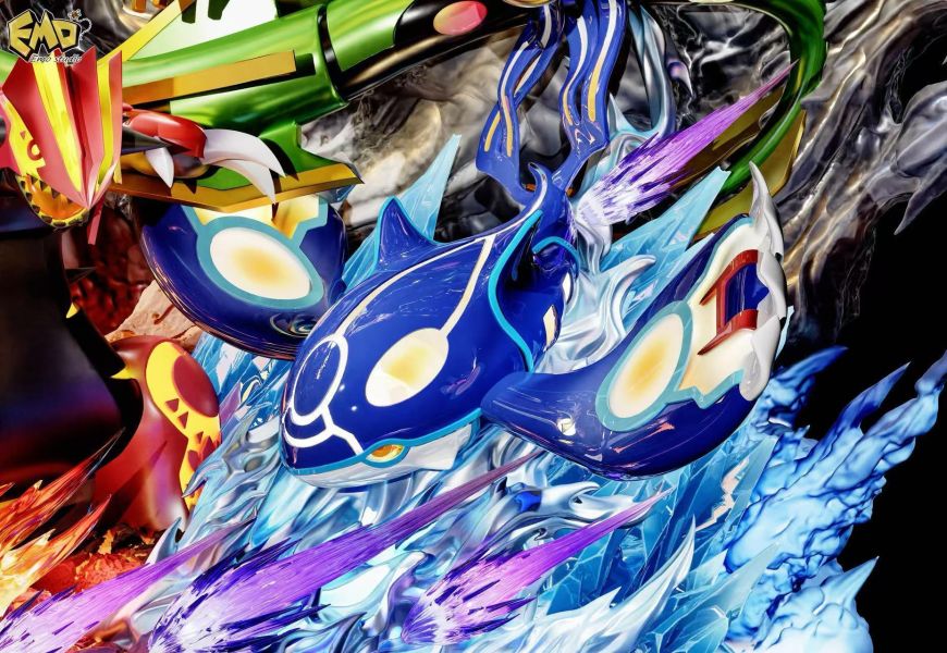 【預購】Emo > 寶可夢 > 畢業雕像神獸系列002 mega 烈空坐 & 蓋歐卡 & 固拉多 (雙版本) Emo,寶可夢,烈空坐,蓋歐卡,固拉多,GK,玩具,收藏,擺件,模型,公仔,人偶,手辦,動漫