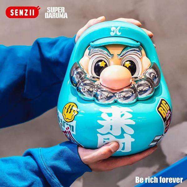 【預購】SENZII千紙 > 任天堂 > 超級達摩SuperDaruma《來財》(雙版本) SENZII千紙,任天堂,超級達摩,GK,玩具,收藏,擺件,模型,公人偶,手辦,動漫