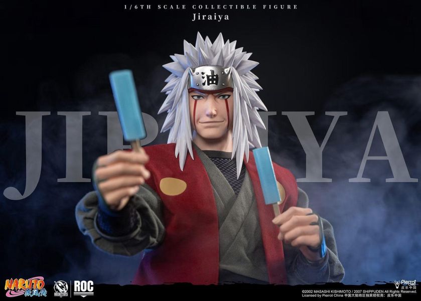 【預購】《正版授權》RocketToys > 火影忍者 > 1/6 疾風傳 自來也 (雙版本) RocketToys,火影忍者,自來也,GK,玩具,收藏,擺件,模型,公仔,人偶,手辦,動漫