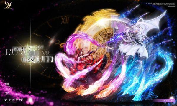 【代購】Imagination(YY) > 約會大作戰 > 1/6 時崎狂三vs白之女王 (雙版本) Imagination(YY),約會大作戰,時崎狂三,白之女王,GK,玩具,收藏,擺件,模型,公仔,人偶,手辦,動漫