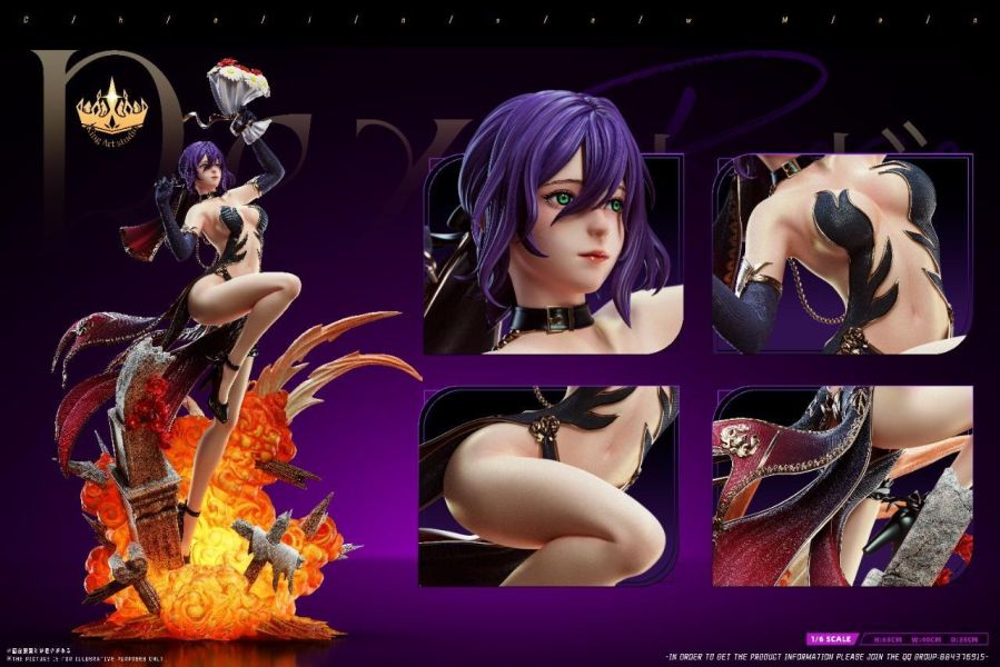 【預購】King Art-Studio > 鏈鋸人 > 1/4 婚紗 Reze蕾潔(雙版本) 創世工作室,數碼寶貝,究極天使獸,GK,玩具,收藏,擺件,模型,公仔,人偶,手辦,動漫