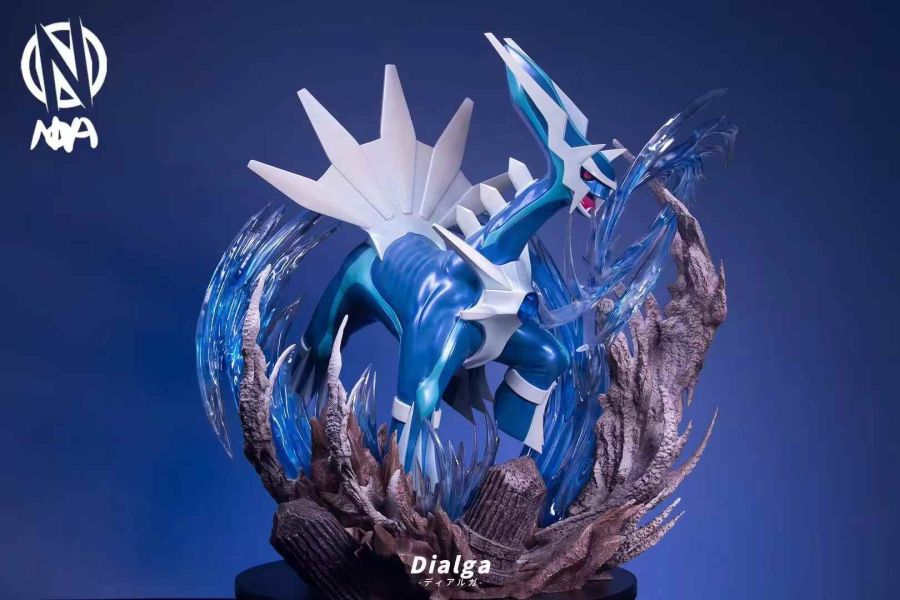 【預購】NOVA > 寶可夢 > 神獸輕雕像系列 帝牙盧卡 & 帕路奇亞 DC宇宙：猛毒,DC,NL ,GK,玩具,模型,雕像,共鳴