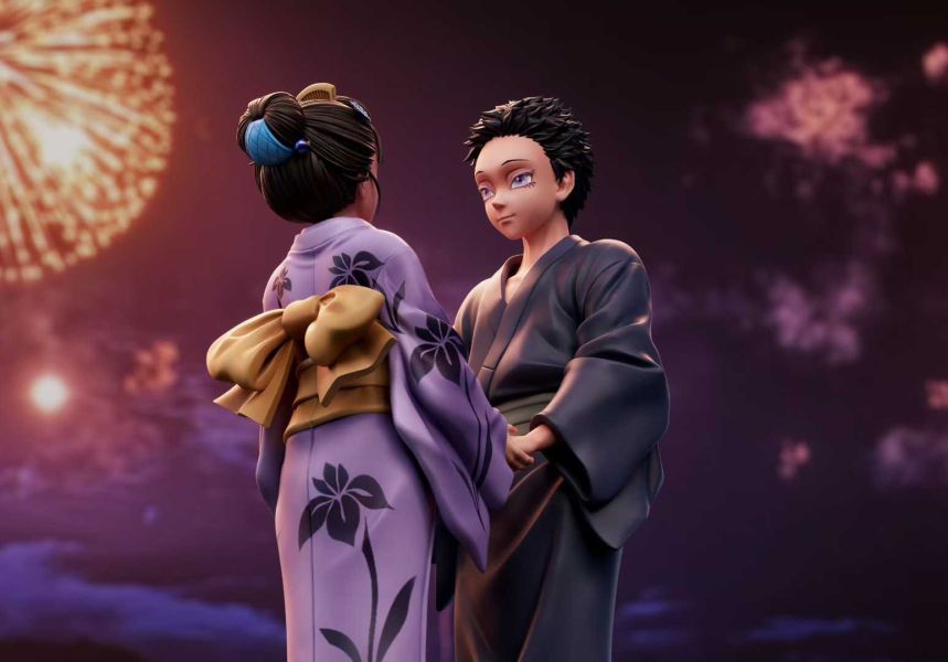 【預購】WAWA-Studio > 鬼滅之刃 > 戀雪&狛治 (雙版本) WAWA-Studio,鬼滅之刃,戀雪,狛治,GK,玩具,收藏,擺件,模型,公仔,人偶,手辦,動漫