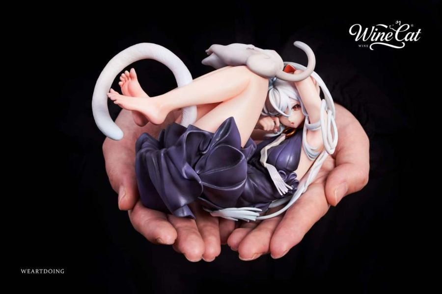 【預購】WeArtDoing > 原創 > 杯中貓女-銀月&緋夜 WeArtDoing,原創,銀月,緋夜,GK,玩具,收藏,擺件,模型,公仔,人偶,手辦,動漫