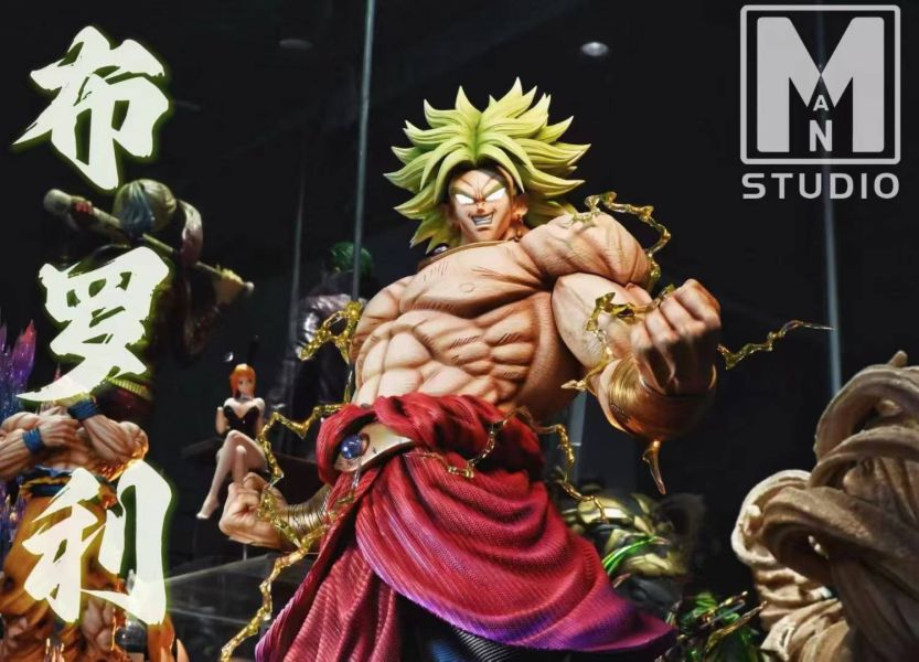 【預購】MAN-Studio > 七龍珠 > 1/4&1/6 布羅利 (雙比例) 七龍珠,布羅利,GK,玩具,模型,雕像,共鳴
