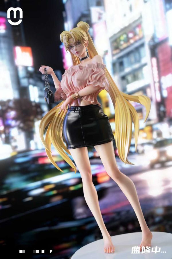 【預購】MU-Studio > 美少女戰士 > 暗黑水冰月雕像 月野兔 (雙版本) MU-Studio,美少女戰士,月野兔,GK,玩具,收藏,擺件,模型,公人偶,手辦,動漫