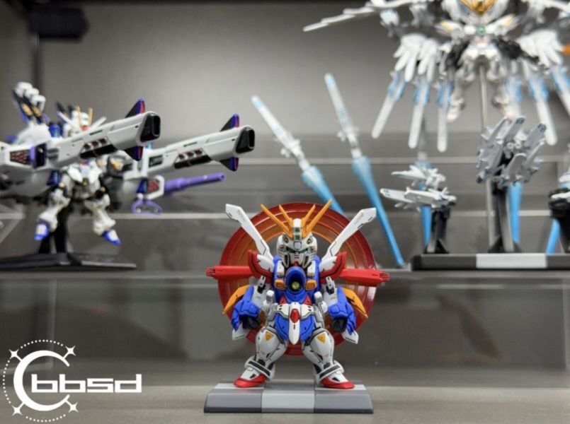 【售罄-代購/追加服務請洽客服】BBSD>機動武鬥傳G鋼彈>FW 神高達 怪博士與機器娃娃,阿拉蕾,GK,玩具,模型,雕像,擺飾,收藏,共鳴