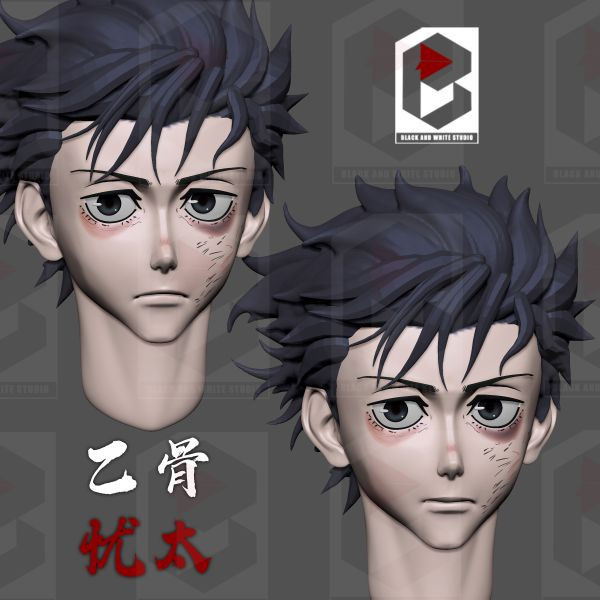 【售罄-代購/追加服務請洽客服】BW工作室>咒術迴戰>純愛戰神 乙骨憂太&祈本里香 咒術迴戰,祈本里香,乙骨憂太,劇場版,純愛戰神,我們可是純愛,BW工作室,GK,玩具,模型,雕像,共鳴