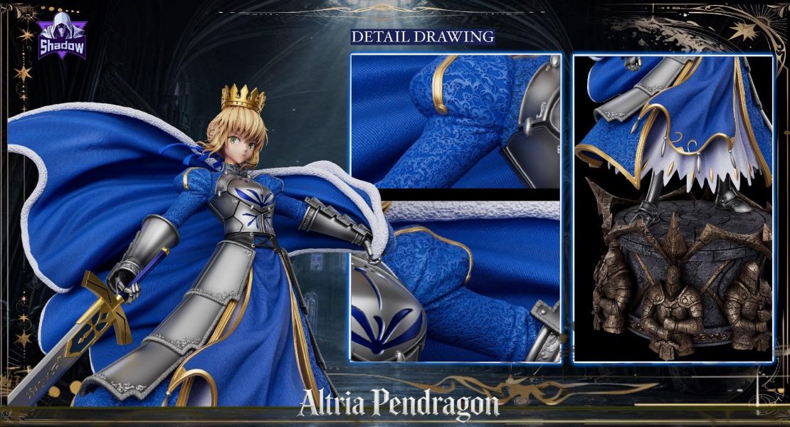 【預購】Shadow-Studio > Fate > 1/4 殿堂級女雕系列 阿爾托莉雅 Saber Shadow-Studio,Fate,阿爾托莉雅,Saber,GK,玩具,收藏,擺件,模型,公仔,人偶,手辦,動漫
