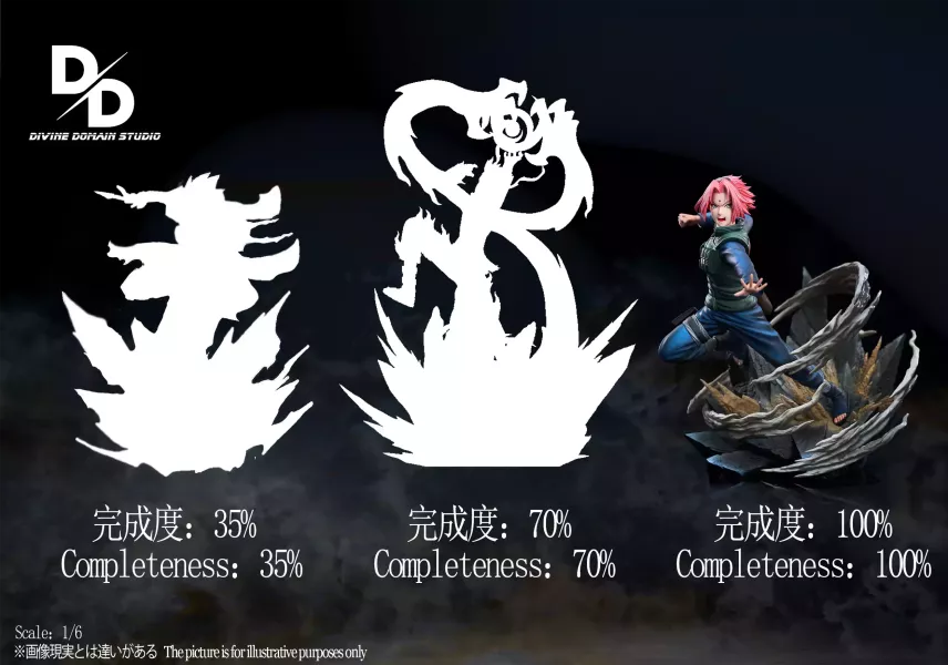 【預購】DIVINE DOMAIN > 火影忍者 > 1/6 春野櫻 DIVINE DOMAIN,火影忍者,春野櫻,GK,玩具,收藏,擺件,模型,公仔,人偶,手辦,動漫