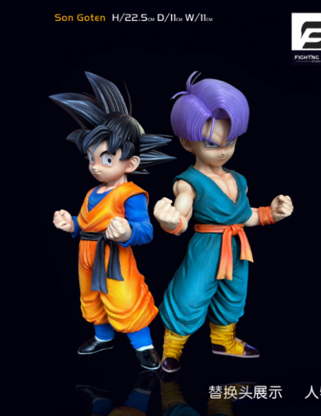 【預購】Fighting Sprit>七龍珠>孫悟天 & 特蘭克斯 七龍珠,Dragonball,孫悟天,特蘭克斯,超級賽亞人,賽亞人,GK,玩具,模型,雕像,共鳴