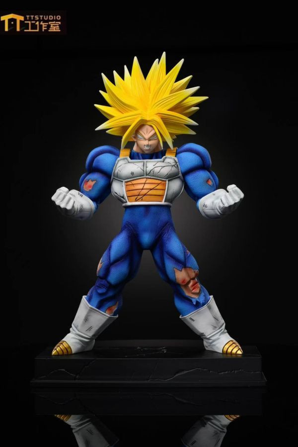 【預購】TT工作室>七龍珠>1/4 & 1/6 肌肉特蘭克斯 七龍珠,Dragonball,肌肉特蘭克斯,TT工作室,超級賽亞人,賽亞人,GK,玩具,模型,雕像,共鳴