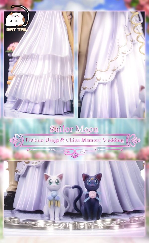 【預購】貓尾工作室 > 美少女戰士 > 1/6 婚禮CP系列 月野兔與地場衛的婚禮 美少女戰士,GK,玩具,模型,雕像,共鳴