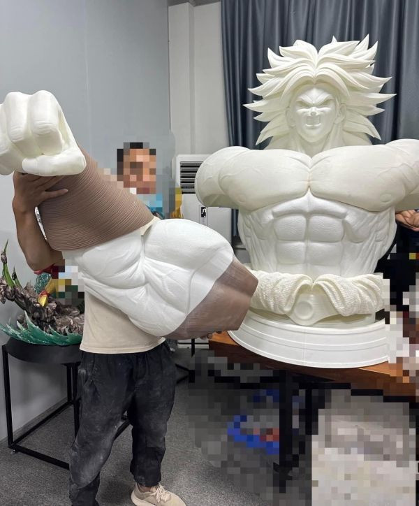 【預購】AAS X 七龍珠 1/1 布羅利胸像 布羅利胸像,七龍珠,AAS,GK,玩具,雕像,擺件,收藏