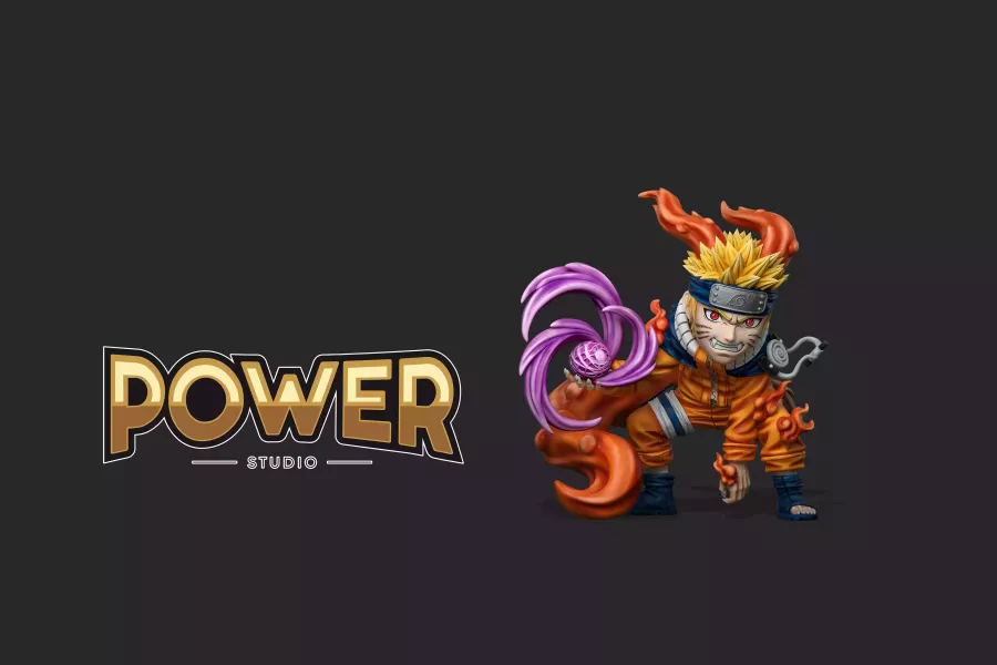 【預購】Power-Studio > 火影忍者 > 一尾鳴人 (雙版本) Power-Studio,火影忍者,鳴人,GK,玩具,收藏,擺件,模型,公仔,人偶,手辦,動漫