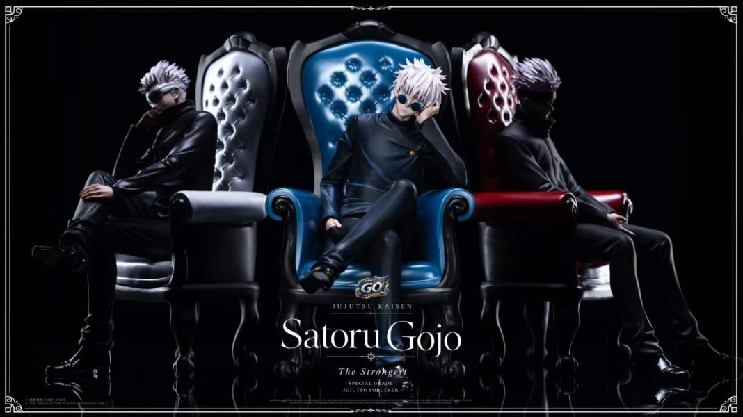 【預購】GO FIGURE > 咒術迴戰 > 藍椅子 五條悟 P1S,烙印勇士,絲蘭,GK,玩具,收藏,擺件,模型,公仔,人偶,手辦,動漫