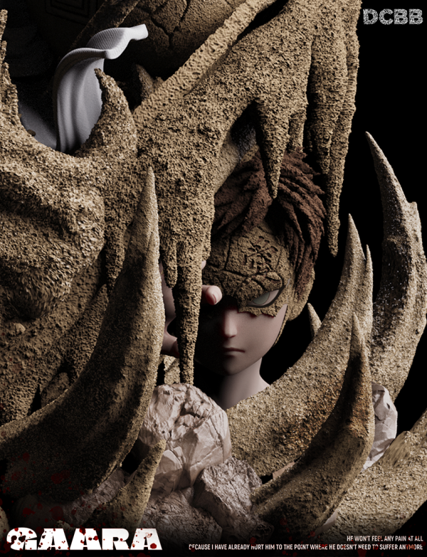 【補款】DCBB定制組 > 火影忍者 > 1/6 砂忍者村 我愛羅 火影忍者,我愛羅,GK,玩具,模型,雕像,共鳴