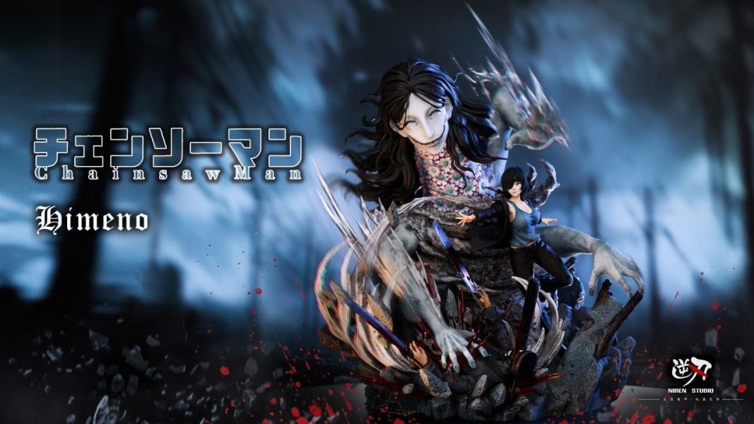 【海外現貨】 逆刃 > 鏈鋸人 > 系列第二彈 1/6 姬野 幽靈惡魔(雙版本) 鬼刀,海琴煙,邂逅版,玄機科技,GK,玩具,模型,雕像,擺飾,收藏,共鳴