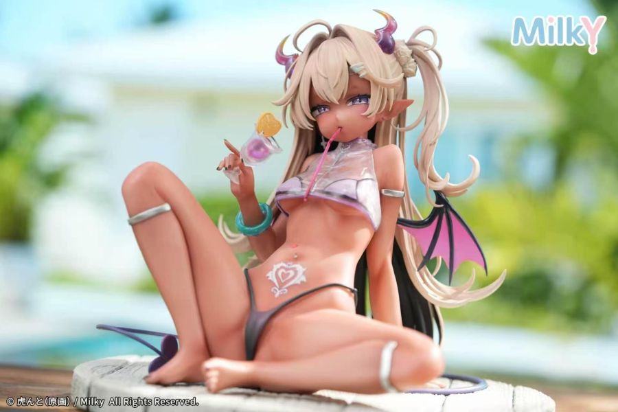 【預購】Milky > 原創 > 1/6 戀之雞尾酒 魅魔米莉卡 Milky,原創,魅魔米莉卡,GK,玩具,收藏,擺件,模型,公仔,人偶,手辦,動漫