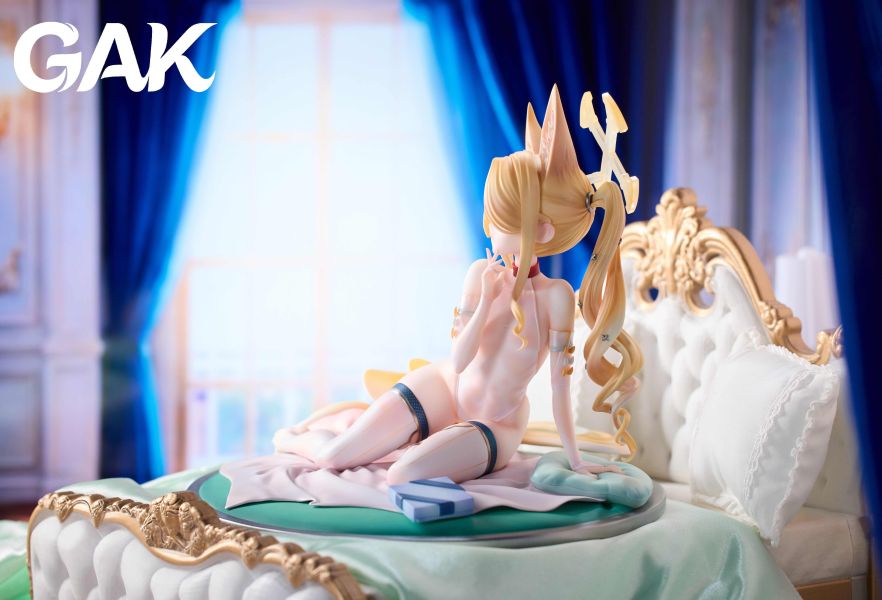 【預購】GAK > 蔚藍檔案 > 1/6 空崎日奈（貓貓睡衣.ver）& 一本好書 百合園聖婭 MKO-Studio,蔚藍檔案,橘光,橘希望,GK,玩具,收藏,擺件,模型,公仔,人偶,手辦,動漫