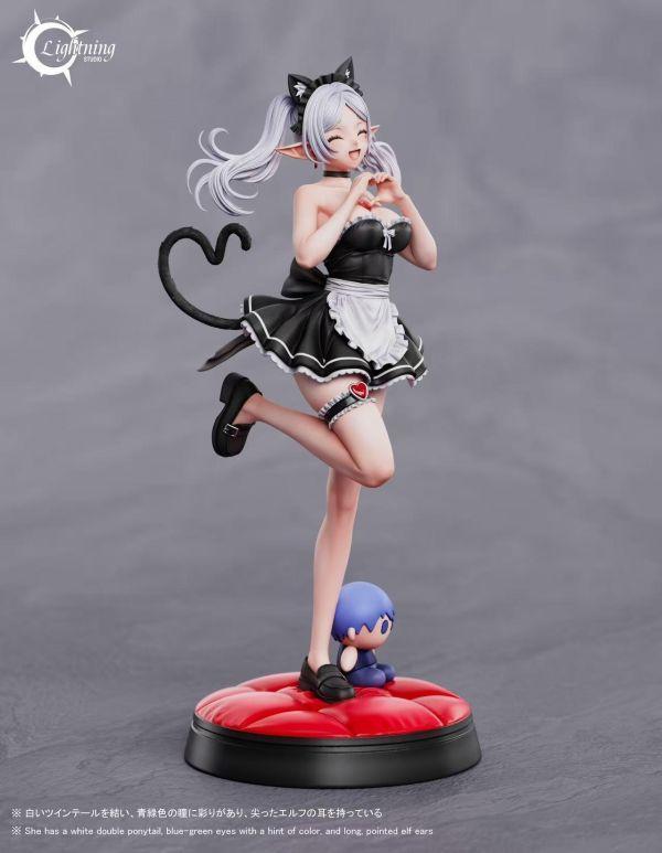 【預購】Lightning-Studio光芒 > 葬送的芙莉蓮 > 1/6 女僕芙莉蓮(雙版本) 櫻花-Studio,葬送的芙莉蓮,芙莉蓮,欣梅爾,GK,玩具,收藏,擺件,模型,公仔,人偶,手辦,動漫