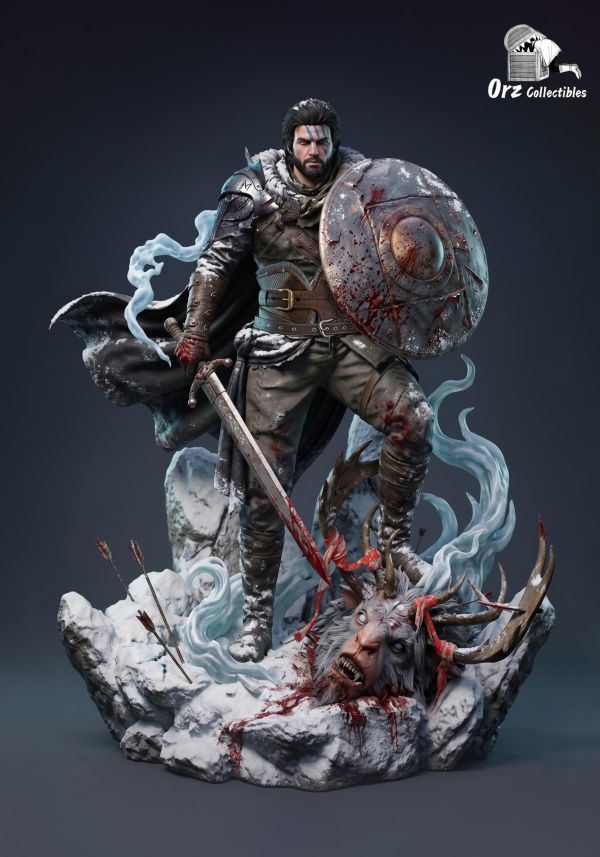 【預購】Orz collectibles > 赤血沙漠 > 1/4 紅色沙漠系列第一彈 克里夫 (雙版本) Orz collectibles,赤血沙漠,克里夫,GK,玩具,收藏,擺件,模型,公仔,人偶,手辦,動漫