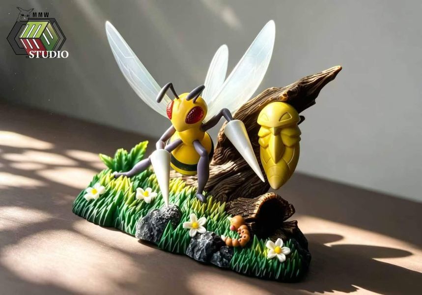 【預購】妙妙屋工作室 > 寶可夢 > 1/20 私車04-大針蜂進化組 妙妙屋工作室,寶可夢,大針蜂,GK,玩具,收藏,擺件,模型,公仔,人偶,手辦,動漫