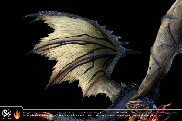 【預購】S6工作室>魔物獵人>共鳴系列 銀火龍 & 蒼火龍 海賊王,航海王,索隆,羅羅亞,利群,POP,修羅,三刀流,GK,玩具,雕像,擺件,收藏